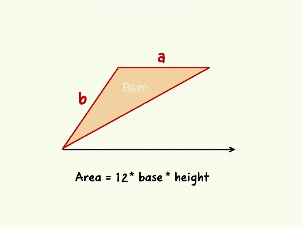 Como Calcular El Area De Un Triangulo Rectangulo