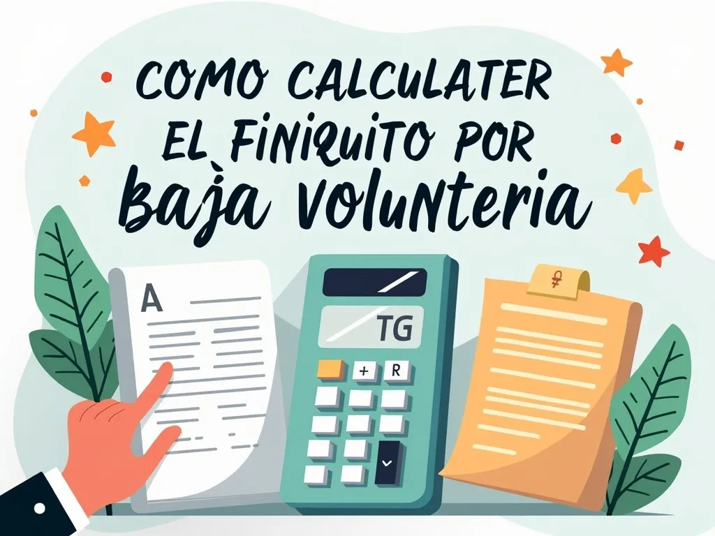 Como Calcular El Finiquito Por Baja Voluntaria