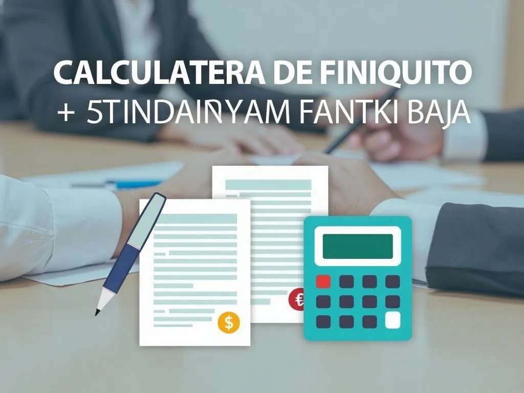 Como Calcular Finiquito Baja Voluntaria