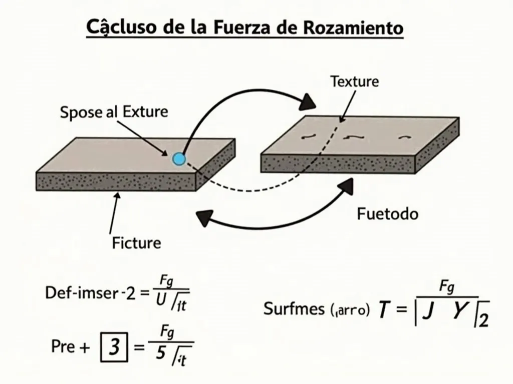 Como Calcular La Fuerza De Rozamiento