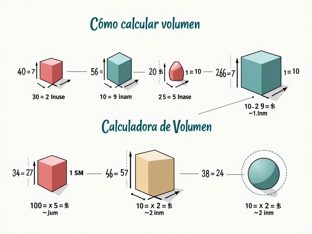 Como Calcular Volumen