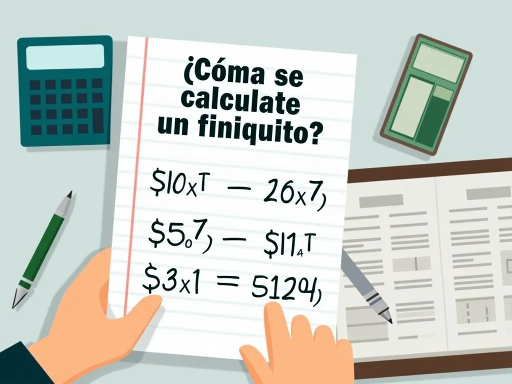 Como Se Calcula Un Finiquito